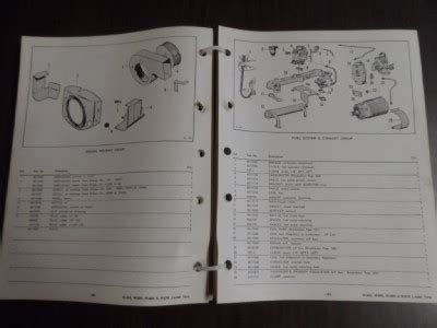 melroe 610 bobcat parts catalog